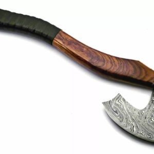 DAMASCUS STEEL VIKING AXE