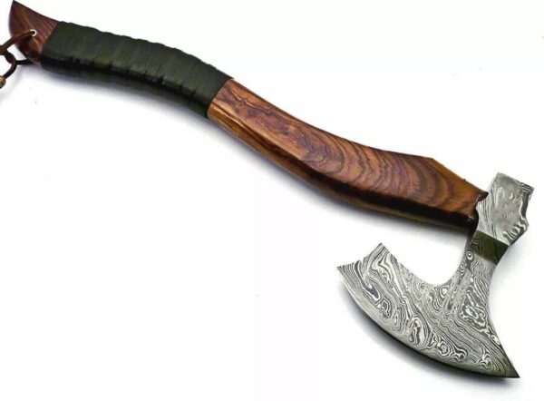 DAMASCUS STEEL VIKING AXE