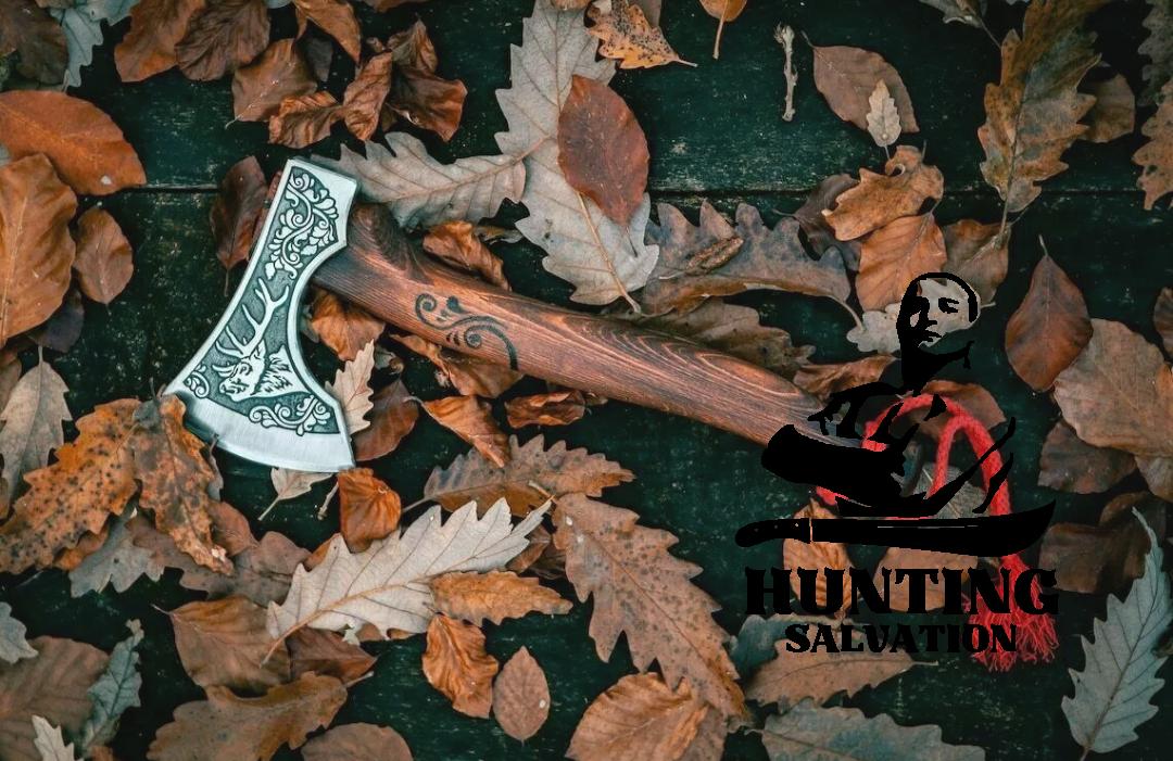 VIKING MASTER HUNTING AXE AND KNIFE VIKING MASTER HUNTING AXE AND KNIFE