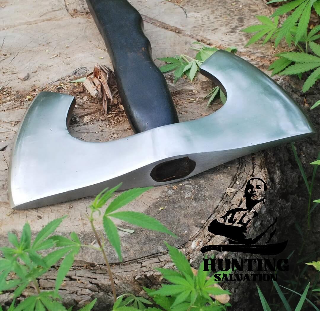 DOUBLE HEADED VIKING AXE 3 DOUBLE HEADED VIKING AXE